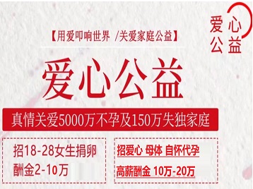 衡水捐卵助孕生子 爱心志愿者招募